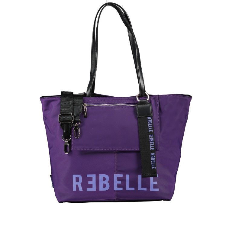 Shopper Myrna Plum, Farbe: flieder/lila, Marke: Rebelle, EAN: 8058189275117, Abmessungen in cm: 28x27x13.5, Bild 1 von 8