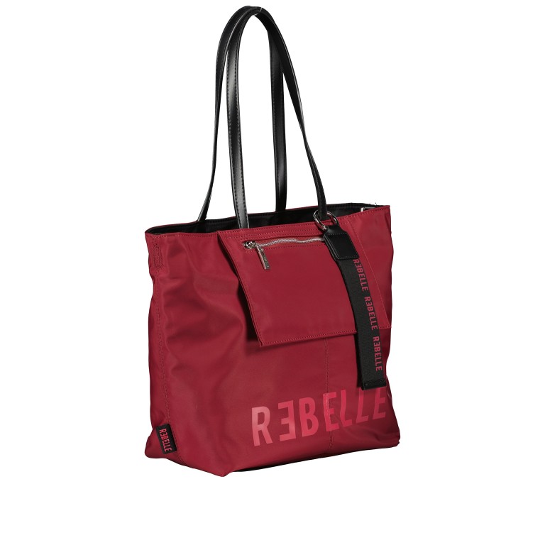 Shopper Myrna Beet, Farbe: rot/weinrot, Marke: Rebelle, EAN: 8058189275162, Abmessungen in cm: 28x27x13.5, Bild 2 von 8