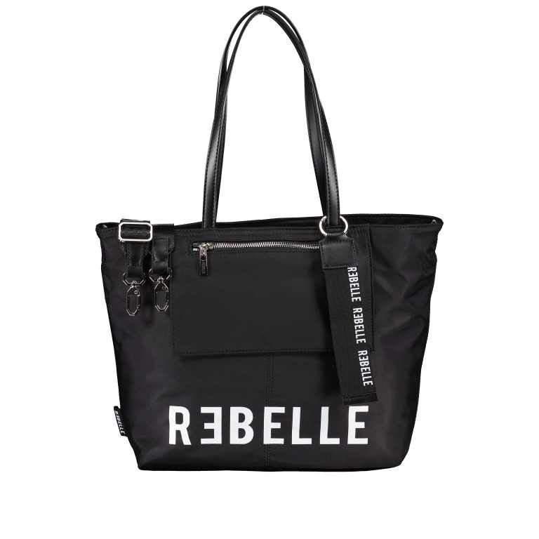 Shopper Myrna Black, Farbe: schwarz, Marke: Rebelle, EAN: 8058189275179, Abmessungen in cm: 28x27x13.5, Bild 1 von 8