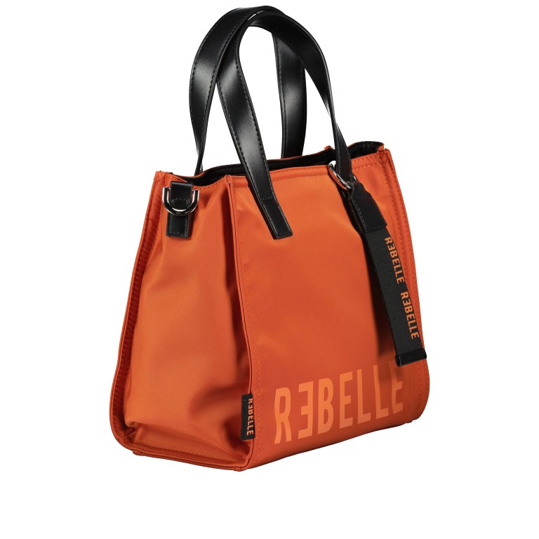 Handtasche Poppy Spice, Farbe: orange, Marke: Rebelle, EAN: 8058189276398, Abmessungen in cm: 26.5x22x14, Bild 2 von 7
