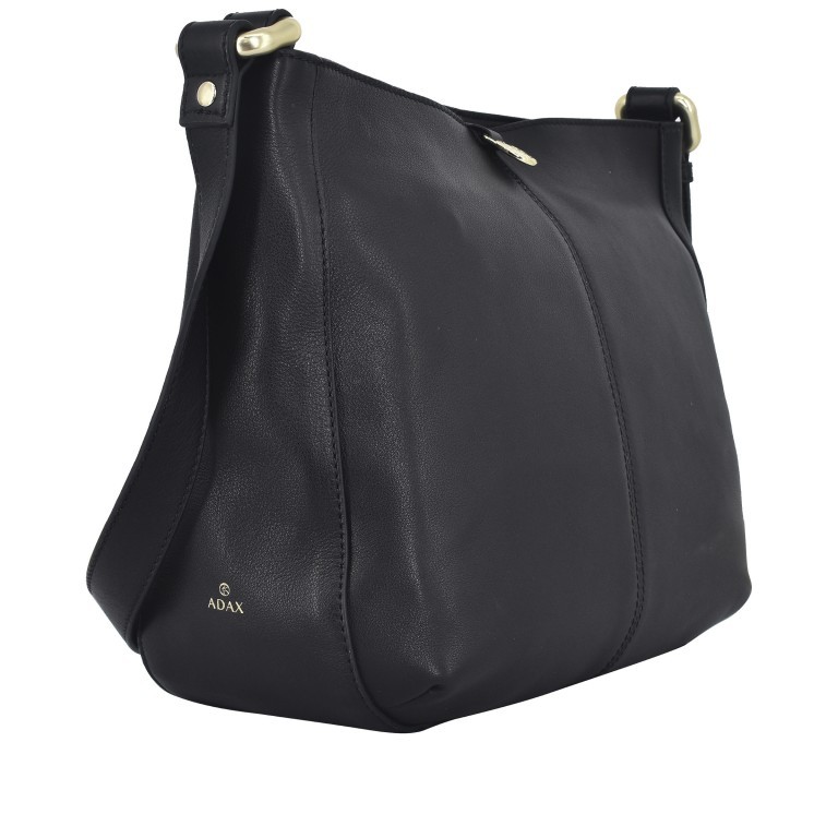 Umhängetasche Sorano Ulia Black, Farbe: schwarz, Marke: Adax, EAN: 5705483256757, Abmessungen in cm: 33x31x16, Bild 2 von 6