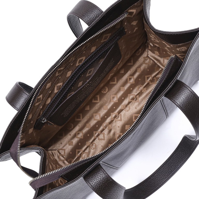 Shopper Cormorano Evie Dark Brown, Farbe: braun, Marke: Adax, EAN: 5705483262918, Abmessungen in cm: 36.5x28.5x15, Bild 5 von 5