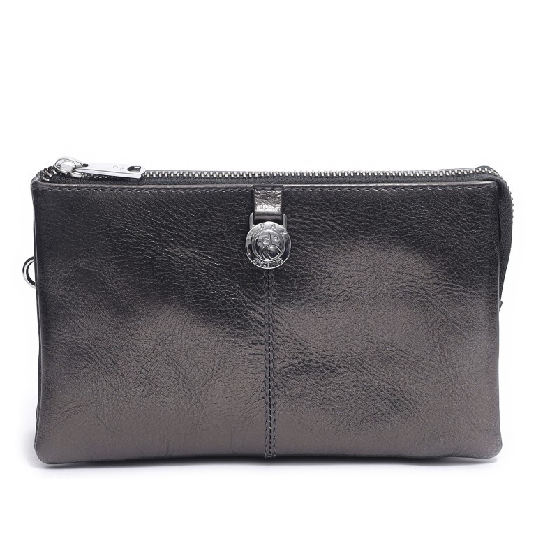 Umhängetasche / Clutch Cormorano Nicole Grafit, Farbe: grau, Marke: Adax, EAN: 5705483260679, Abmessungen in cm: 20x12x4.5, Bild 3 von 6