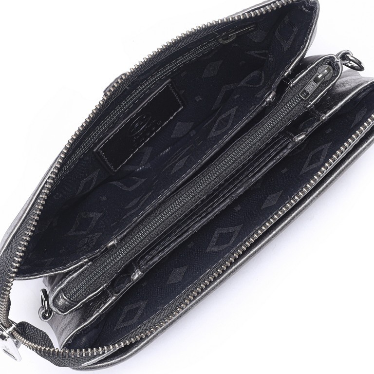 Umhängetasche / Clutch Cormorano Nicole Grafit, Farbe: grau, Marke: Adax, EAN: 5705483260679, Abmessungen in cm: 20x12x4.5, Bild 6 von 6