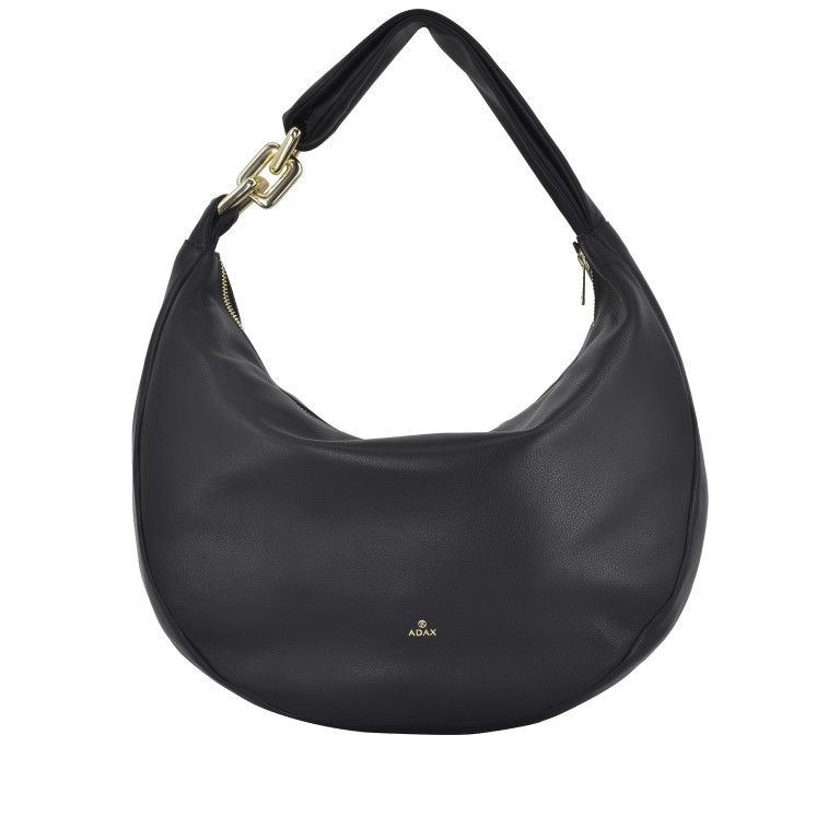Beuteltasche Sorano Maise Black, Farbe: schwarz, Marke: Adax, EAN: 5705483260839, Abmessungen in cm: 34x30x13, Bild 1 von 6