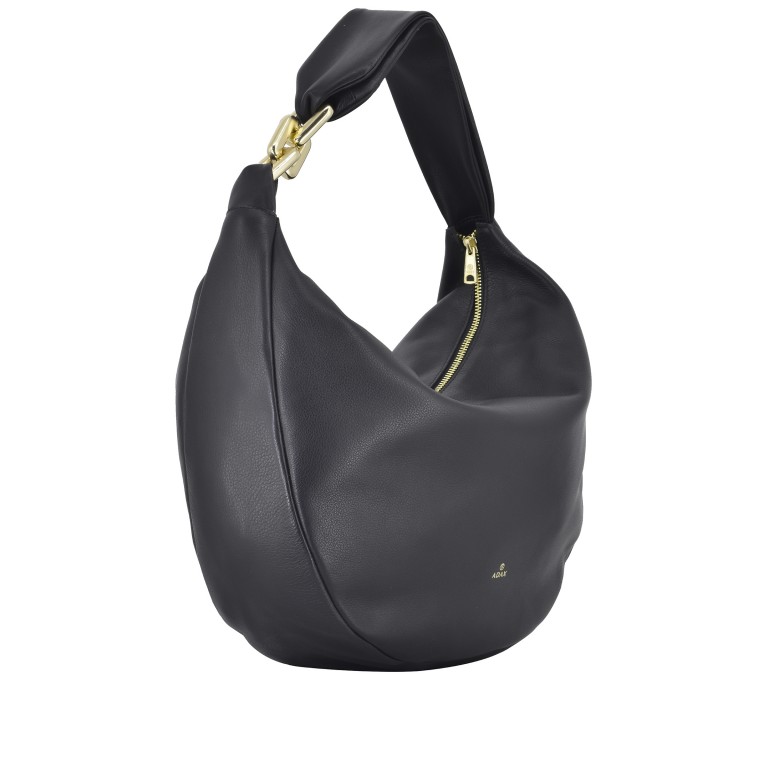 Beuteltasche Sorano Maise Black, Farbe: schwarz, Marke: Adax, EAN: 5705483260839, Abmessungen in cm: 34x30x13, Bild 2 von 6
