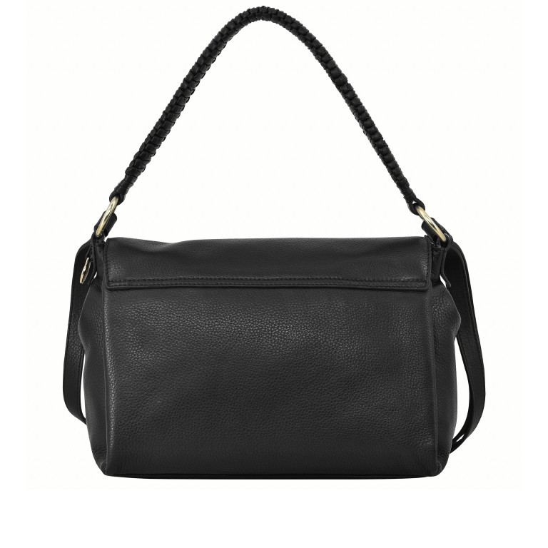 Umhängetasche Sorano Claudia Black, Farbe: schwarz, Marke: Adax, EAN: 5705483265346, Abmessungen in cm: 27x22x13, Bild 3 von 10