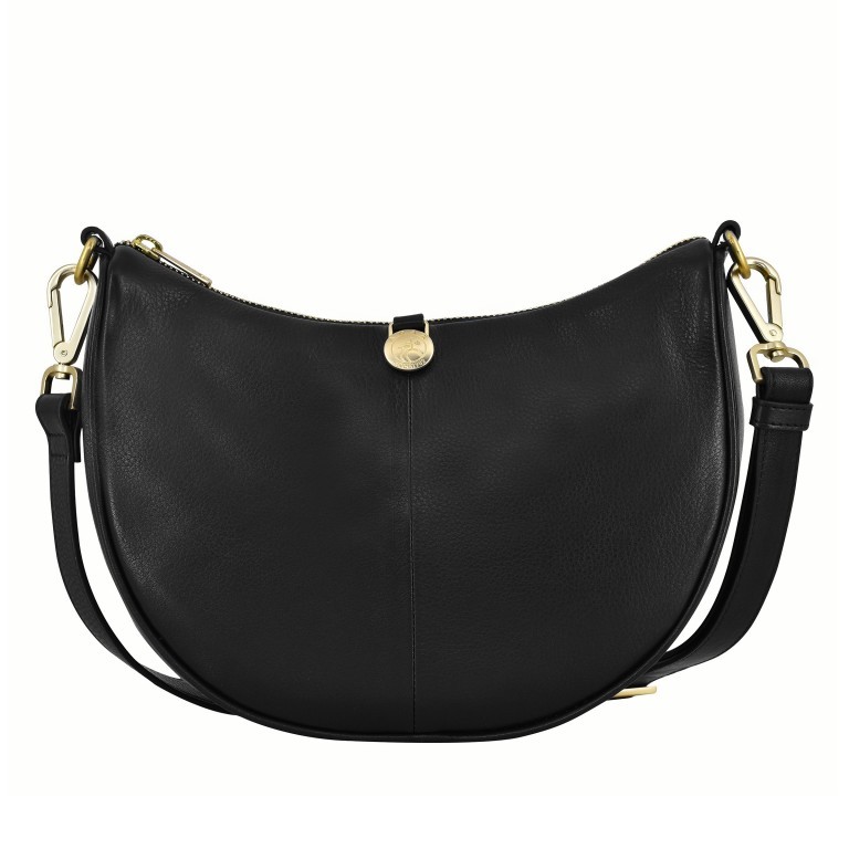 Beuteltasche Sorano Monika Black, Farbe: schwarz, Marke: Adax, EAN: 5705483265377, Abmessungen in cm: 27x22x8.5, Bild 3 von 7