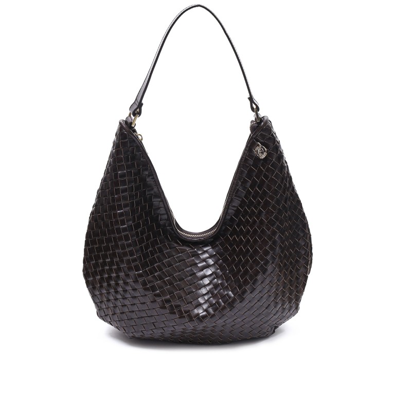 Beuteltasche Salerno Mindy Dark Brown, Farbe: braun, Marke: Adax, EAN: 5705483262703, Abmessungen in cm: 38x35.5x10.5, Bild 3 von 5