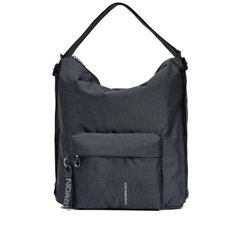 Rucksack MD20 QMT09 auch als Tasche tragbar Scarab, Farbe: blau/petrol, Marke: Mandarina Duck, EAN: 8032803832863, Abmessungen in cm: 32x38x14, Bild 1 von 10