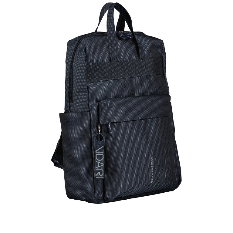 Rucksack MD20 QMT17 Scarab, Farbe: blau/petrol, Marke: Mandarina Duck, EAN: 8032803833150, Abmessungen in cm: 26x37x12, Bild 2 von 8