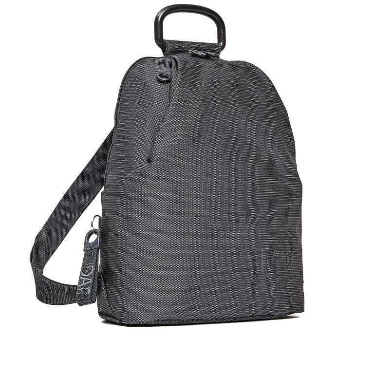 Rucksack MD20 QMT39 Steel, Farbe: grau, Marke: Mandarina Duck, EAN: 8032803834423, Abmessungen in cm: 26x35x10, Bild 2 von 6