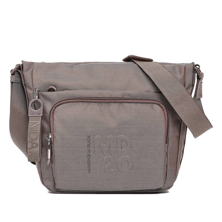 Umhängetasche MD20 QMT43 Taupe, Farbe: taupe/khaki, Marke: Mandarina Duck, EAN: 8032803834997, Abmessungen in cm: 26x22.5x8.5, Bild 1 von 6