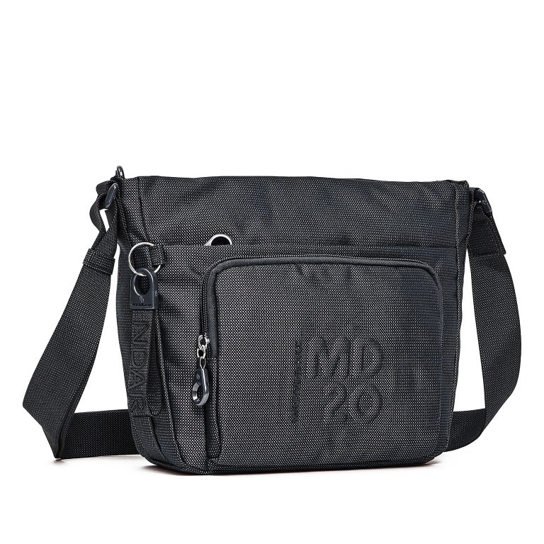 Umhängetasche MD20 QMT43 Steel, Farbe: grau, Marke: Mandarina Duck, EAN: 8032803835024, Abmessungen in cm: 26x22.5x8.5, Bild 2 von 6