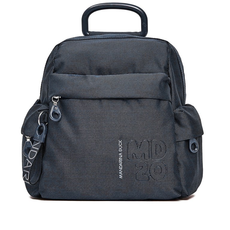 Rucksack MD20 QMTT1 Scarab, Farbe: blau/petrol, Marke: Mandarina Duck, EAN: 8032803835185, Abmessungen in cm: 23.5x28x12, Bild 1 von 5