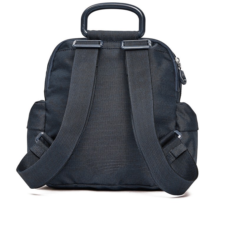 Rucksack MD20 QMTT1 Scarab, Farbe: blau/petrol, Marke: Mandarina Duck, EAN: 8032803835185, Abmessungen in cm: 23.5x28x12, Bild 3 von 5