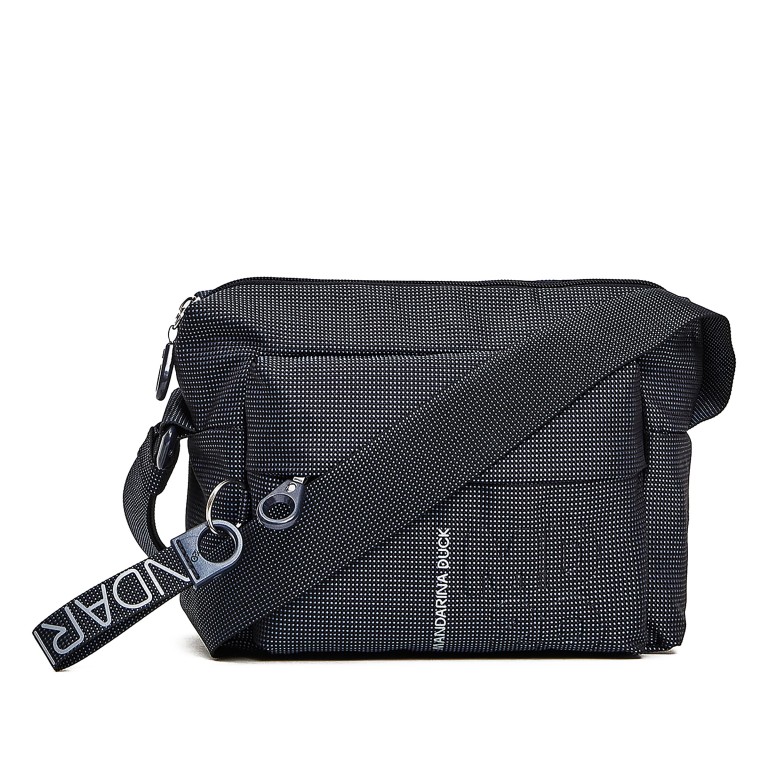 Umhängetasche MD20 QMTT7 Scarab, Farbe: blau/petrol, Marke: Mandarina Duck, EAN: 8032803835543, Abmessungen in cm: 22x17x9.5, Bild 1 von 6