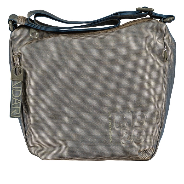 Beuteltasche MD20 QMTV1 Sage Gray, Farbe: grau, Marke: Mandarina Duck, EAN: 8032803835611, Abmessungen in cm: 29x27x10.5, Bild 1 von 6