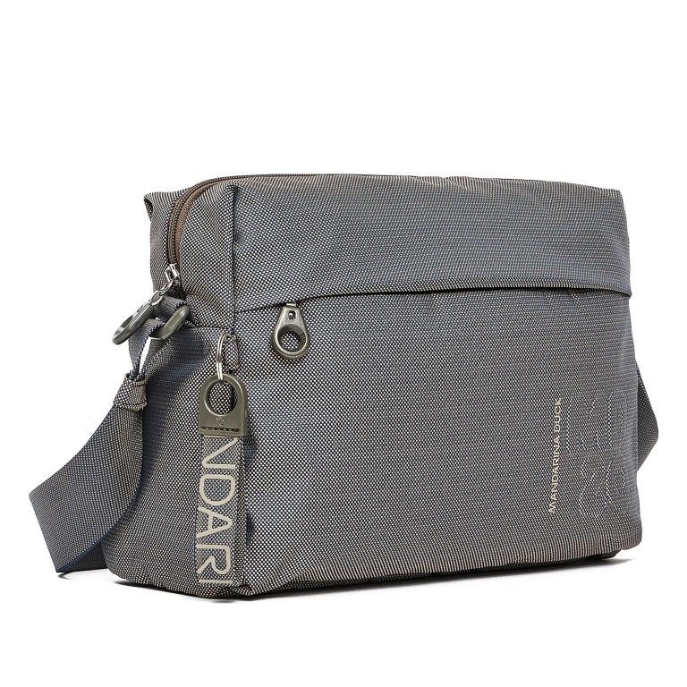 Umhängetasche MD20 QMTV8 Sage Gray, Farbe: grau, Marke: Mandarina Duck, EAN: 8032803835703, Abmessungen in cm: 27.5x21x11, Bild 2 von 5