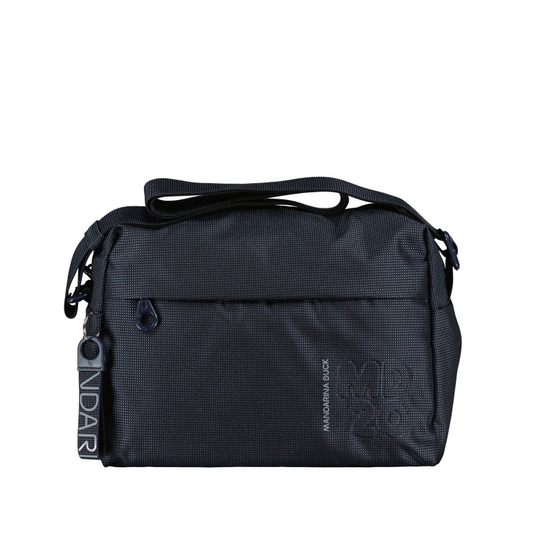 Umhängetasche MD20 QMTV8 Scarab, Farbe: blau/petrol, Marke: Mandarina Duck, EAN: 8032803835727, Abmessungen in cm: 27.5x21x11, Bild 1 von 4