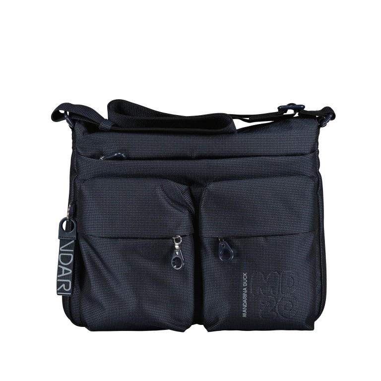 Umhängetasche MD20 QMTX6 Scarab, Farbe: blau/petrol, Marke: Mandarina Duck, EAN: 8032803835901, Abmessungen in cm: 33x28x7, Bild 1 von 6