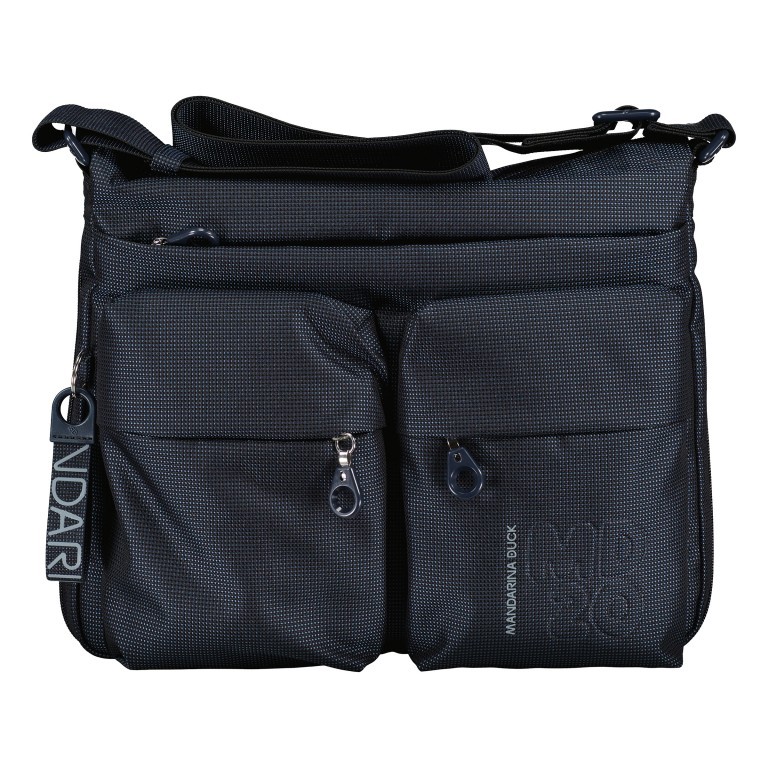 Umhängetasche MD20 QMTX6 Scarab, Farbe: blau/petrol, Marke: Mandarina Duck, EAN: 8032803835901, Abmessungen in cm: 33x28x7, Bild 1 von 6