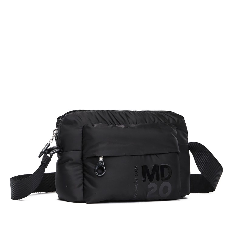 Umhängetasche MD20 Balloon ONTT7.651 Black, Farbe: schwarz, Marke: Mandarina Duck, EAN: 8032803840127, Abmessungen in cm: 25x16.5x8.5, Bild 2 von 6