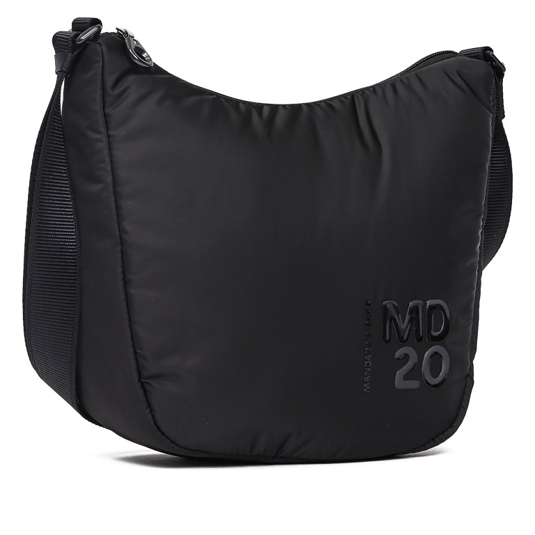 Beuteltasche MD20 Balloon ONTV1 Black, Farbe: schwarz, Marke: Mandarina Duck, EAN: 8032803840165, Abmessungen in cm: 29x28x10, Bild 2 von 6