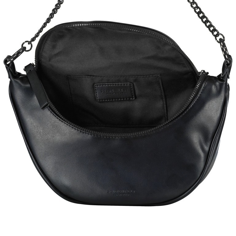 Gürteltasche / Umhängetasche Big Skien Black Black, Farbe: schwarz, Marke: Seidenfelt, EAN: 4262455841287, Abmessungen in cm: 28x17x9, Bild 7 von 7