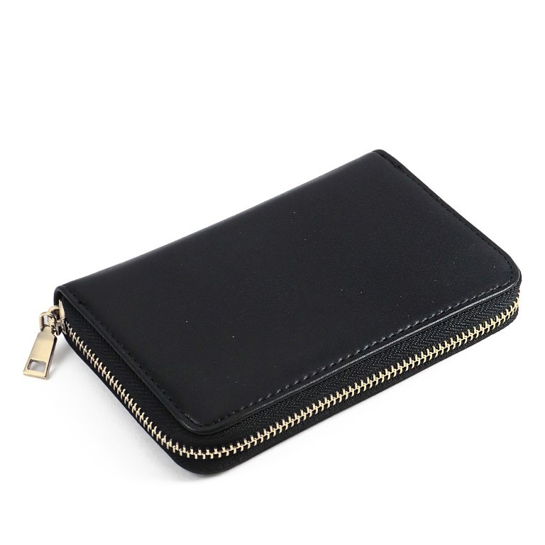 Geldbörse Ebba Black Gold, Farbe: schwarz, Marke: Seidenfelt, EAN: 4262455841140, Abmessungen in cm: 15x10x2.5, Bild 2 von 3