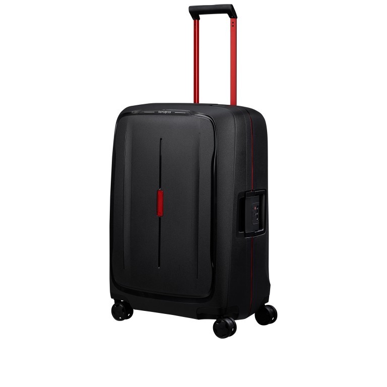 Koffer Essens Spinner 69 Charcoal Red, Farbe: grau, Marke: Samsonite, EAN: 5400520281104, Abmessungen in cm: 49x69x30, Bild 3 von 22