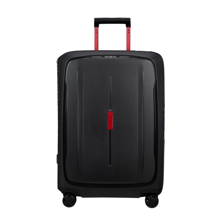 Koffer Essens Spinner 69 Charcoal Red, Farbe: grau, Marke: Samsonite, EAN: 5400520281104, Abmessungen in cm: 49x69x30, Bild 1 von 22