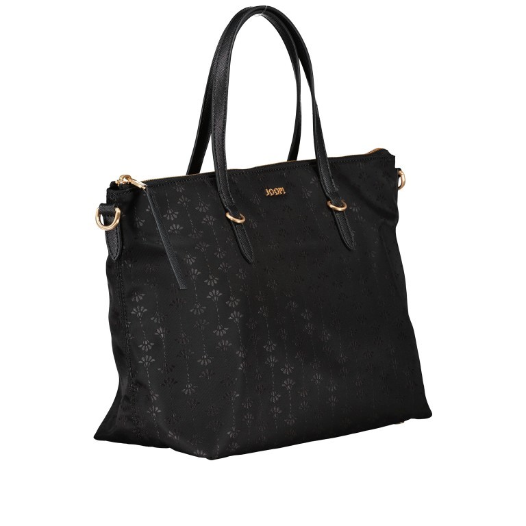 Handtasche Collana Tessuto Helena MHZ Black, Farbe: schwarz, Marke: Joop!, EAN: 4048835211211, Abmessungen in cm: 27.5x24x14, Bild 2 von 8