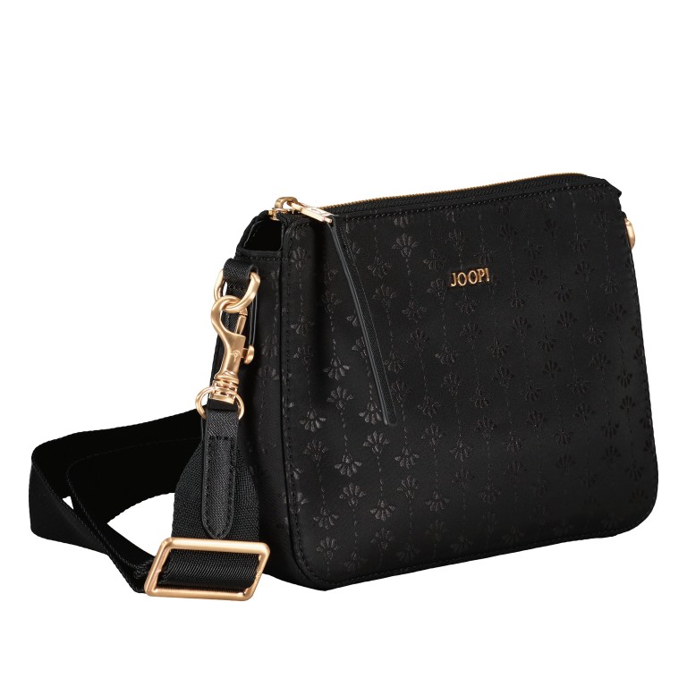 Umhängetasche Collana Tessuto Jasmina SHZ Black, Farbe: schwarz, Marke: Joop!, EAN: 4048835217367, Abmessungen in cm: 24x15x6, Bild 2 von 7