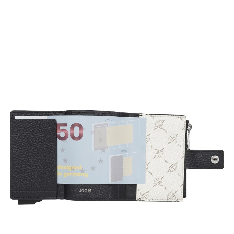 Geldbörse Giada E-Cage C-Four mit RFID-Schutz Black, Farbe: schwarz, Marke: Joop!, EAN: 4048835173250, Abmessungen in cm: 7x10.5x2.5, Bild 6 von 6