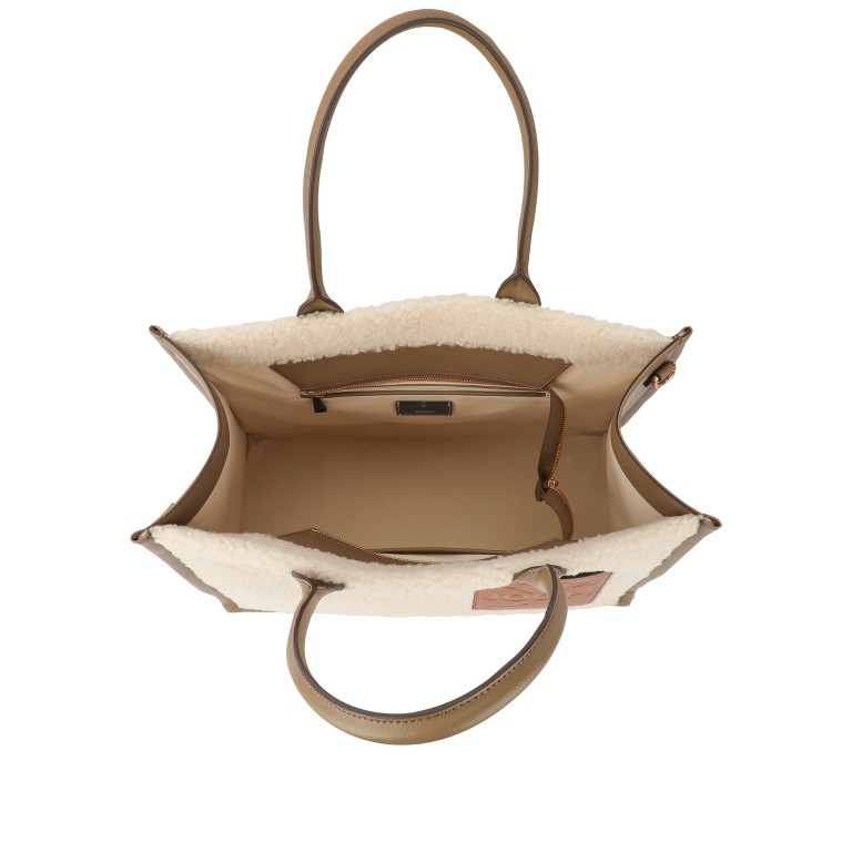Handtasche Pezza Peluche Aurelia LHZ Fungi, Farbe: beige, Marke: Joop!, EAN: 4048835211198, Abmessungen in cm: 38.5x31x18, Bild 7 von 8