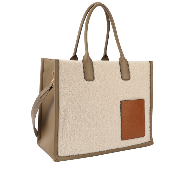 Handtasche Pezza Peluche Aurelia LHZ Fungi, Farbe: beige, Marke: Joop!, EAN: 4048835211198, Abmessungen in cm: 38.5x31x18, Bild 2 von 8