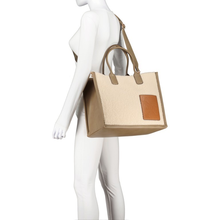 Handtasche Pezza Peluche Aurelia LHZ Fungi, Farbe: beige, Marke: Joop!, EAN: 4048835211198, Abmessungen in cm: 38.5x31x18, Bild 6 von 8
