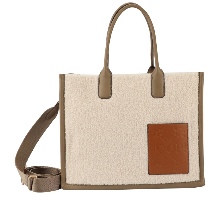 Handtasche Pezza Peluche Aurelia LHZ Fungi, Farbe: beige, Marke: Joop!, EAN: 4048835211198, Abmessungen in cm: 38.5x31x18, Bild 1 von 8