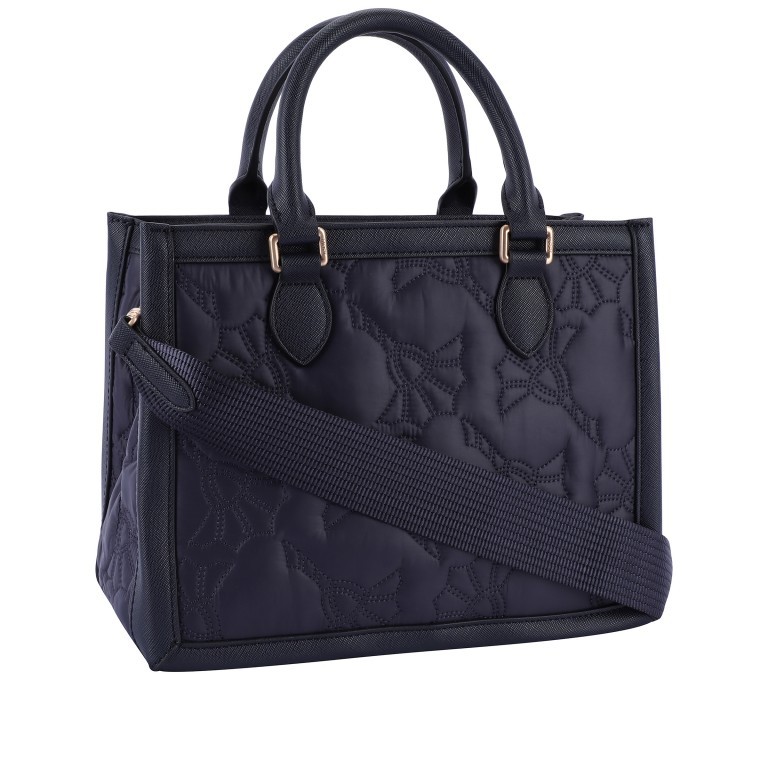Handtasche Ricamo Aurelia SHZ Dark Blue, Farbe: blau/petrol, Marke: Joop!, EAN: 4048835210023, Abmessungen in cm: 27x21x14, Bild 3 von 8