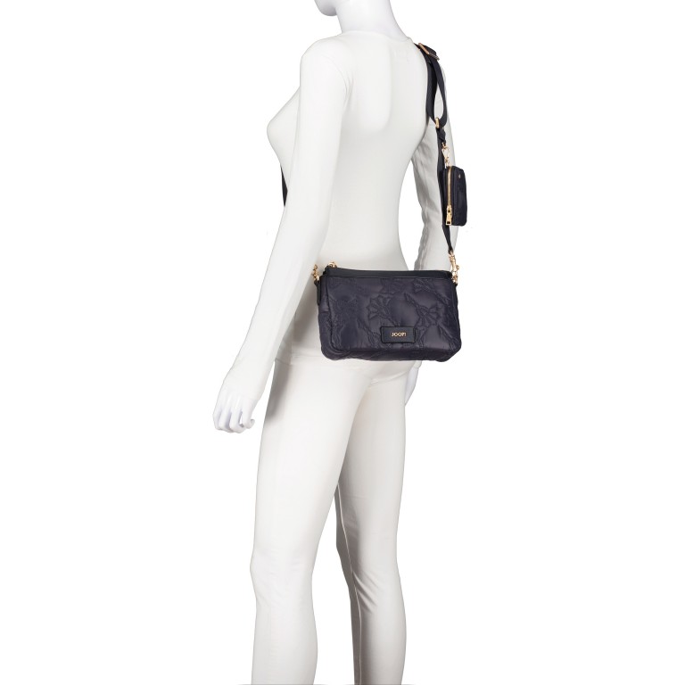 Umhängetasche Ricamo Jasmina SHZ Dark Blue, Farbe: blau/petrol, Marke: Joop!, EAN: 4048835210108, Abmessungen in cm: 23.5x13.5x7.5, Bild 5 von 7