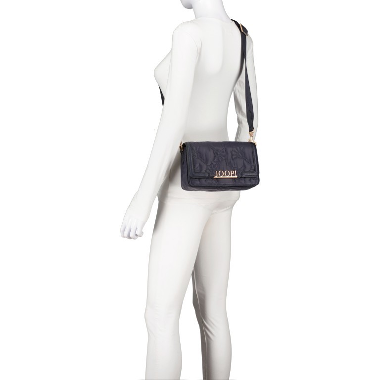 Umhängetasche Ricamo Sousa SHF Dark Blue, Farbe: blau/petrol, Marke: Joop!, EAN: 4048835210085, Abmessungen in cm: 23x15x9.5, Bild 5 von 7