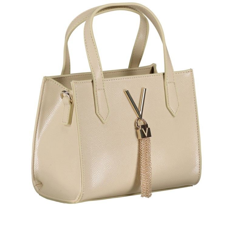 Handtasche Divina S Beige, Farbe: beige, Marke: Valentino Bags, EAN: 8054942440785, Abmessungen in cm: 20x16x11, Bild 2 von 7