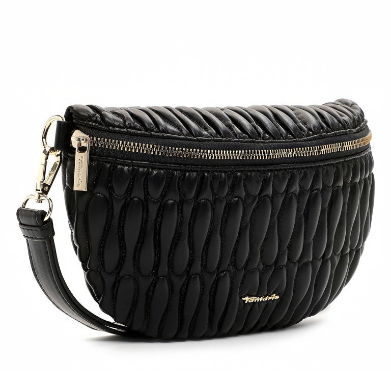 Umhängetasche Charis Black, Farbe: schwarz, Marke: Tamaris, EAN: 4063512124240, Abmessungen in cm: 25x16x9, Bild 2 von 5