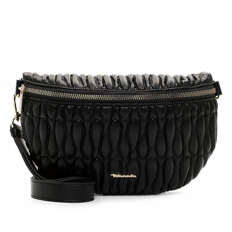 Umhängetasche Charis Black, Farbe: schwarz, Marke: Tamaris, EAN: 4063512124240, Abmessungen in cm: 25x16x9, Bild 1 von 5