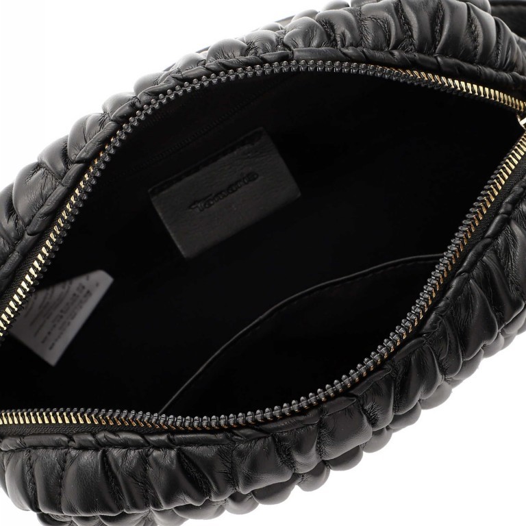 Umhängetasche Charis Black, Farbe: schwarz, Marke: Tamaris, EAN: 4063512124202, Abmessungen in cm: 22x15.5x8.5, Bild 4 von 5