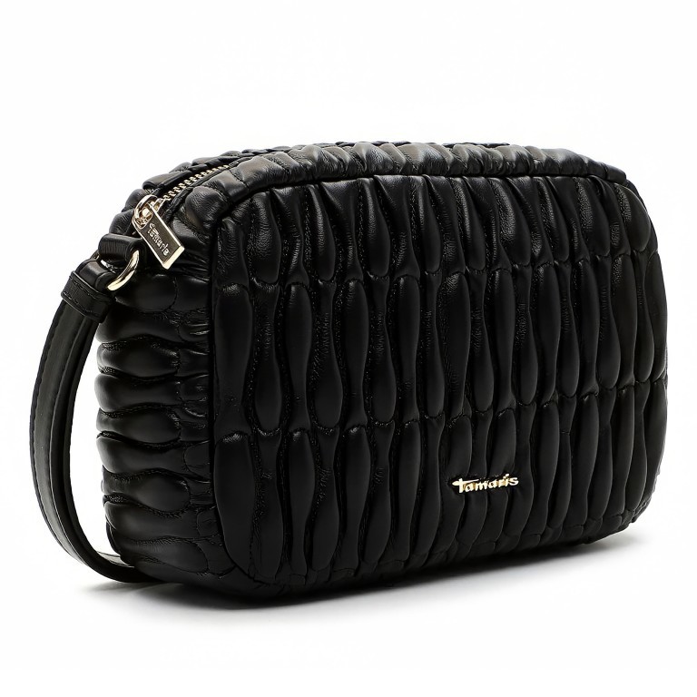 Umhängetasche Charis Black, Farbe: schwarz, Marke: Tamaris, EAN: 4063512124202, Abmessungen in cm: 22x15.5x8.5, Bild 2 von 5