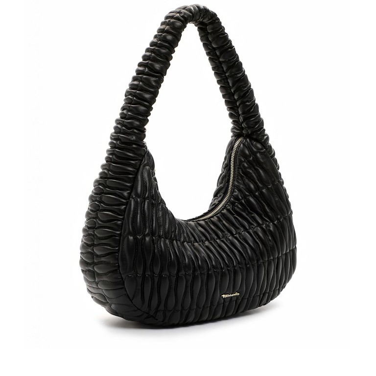 Beuteltasche Charis Black, Farbe: schwarz, Marke: Tamaris, EAN: 4063512124363, Abmessungen in cm: 35x25x12, Bild 2 von 5