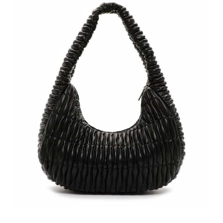 Beuteltasche Charis Black, Farbe: schwarz, Marke: Tamaris, EAN: 4063512124363, Abmessungen in cm: 35x25x12, Bild 3 von 5