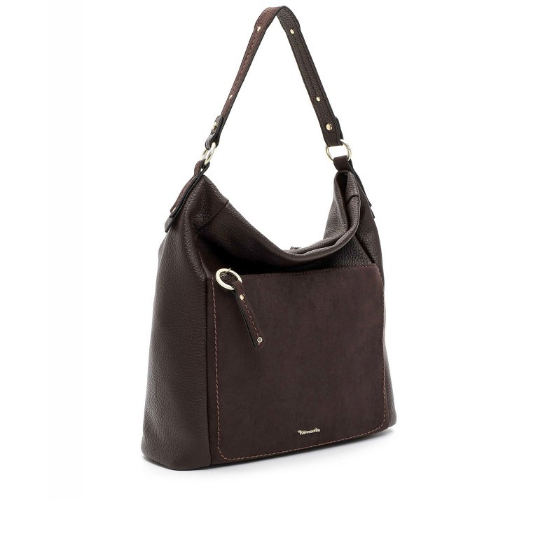 Beuteltasche Caro Brown, Farbe: braun, Marke: Tamaris, EAN: 4063512121980, Abmessungen in cm: 32x31x13, Bild 2 von 5